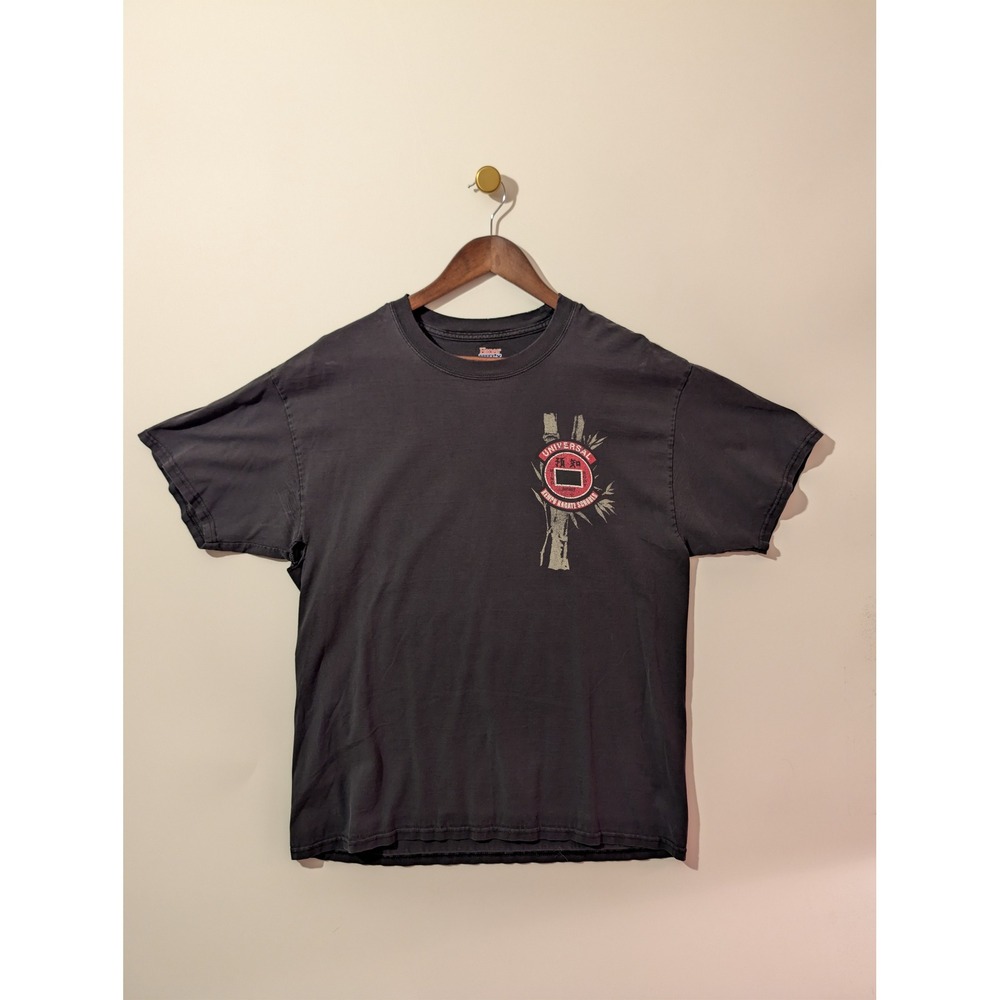 Hanes Martial Arts T-Shirt Mens Large Black Fair Tiger Graphic Las Vegas 2015